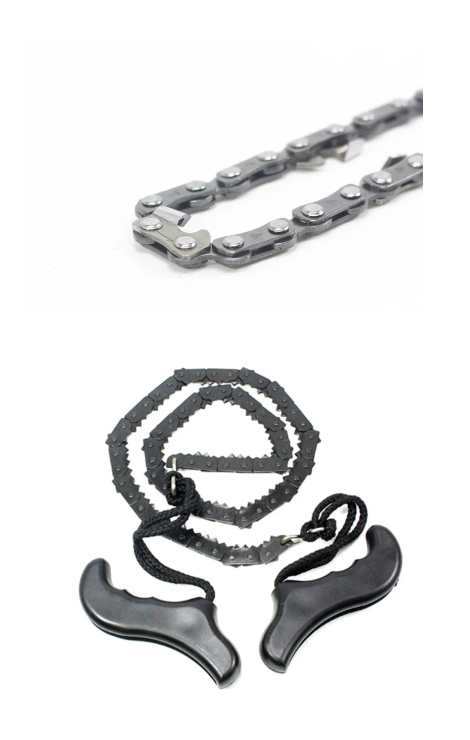 Camping Tools Garden Tools Survival Hand Zipper Saw Handsaw Wood Cutting Tool Handheld Chains Saw Wire Saw Emergency Saw