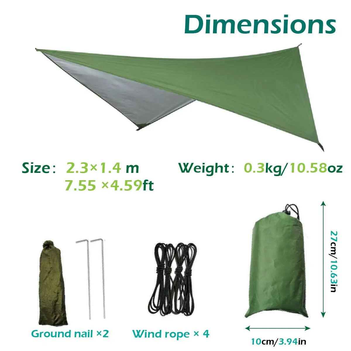 Pop-Up Portable Camping Hammock with Mosquito Net and Sun Shelter,Parachute Swing Hammocks Rain Fly Hammock Canopy Camping Stuff