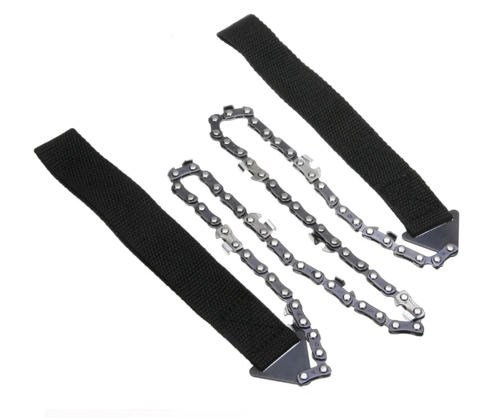 Camping Tools Garden Tools Survival Hand Zipper Saw Handsaw Wood Cutting Tool Handheld Chains Saw Wire Saw Emergency Saw
