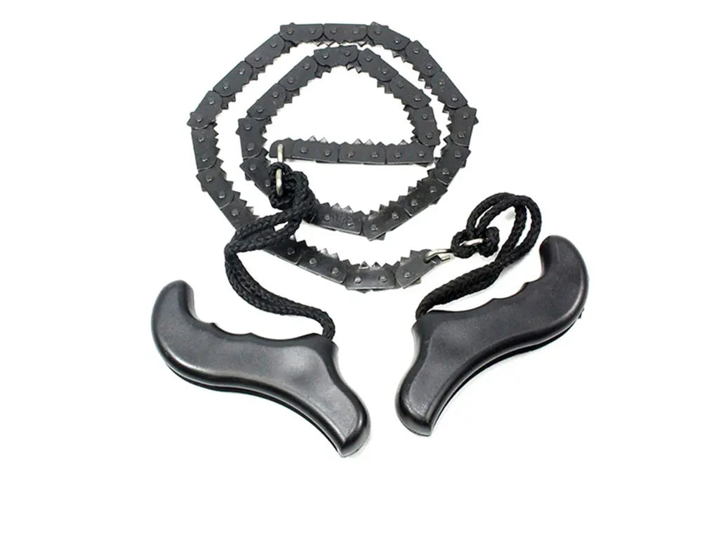 Outdoor Camping Hunting Logging Chain Saw Hand-held Wire Saw Portable Pocket Saw Camping Hand Saw Emergency Survival Tools