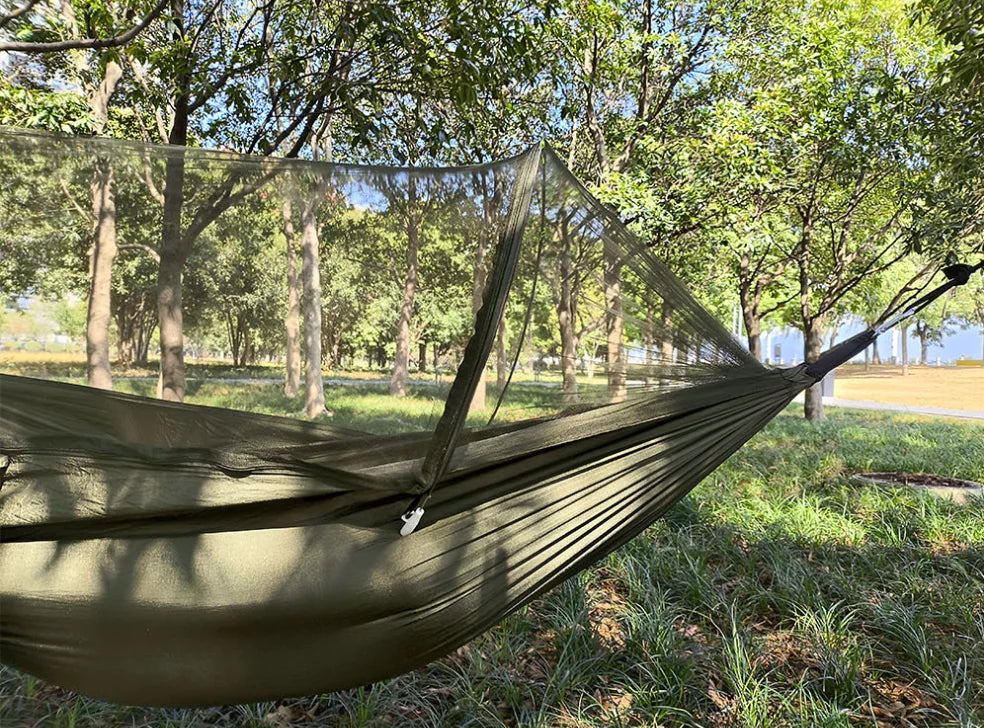 Camping hammock Super elastic fast opening hammock suitable for camping hammock outdoor furniture garden leisure hammock