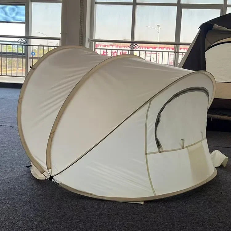 1pc 2-3 person tent outdoor camping  portable sunshade  quick throwing tent  garden  courtyard  game house  travel supplies