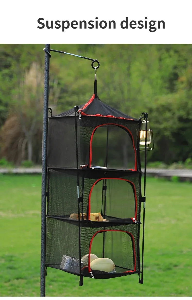 Emotional Camping Cooking Net Drying Machine Drying Net