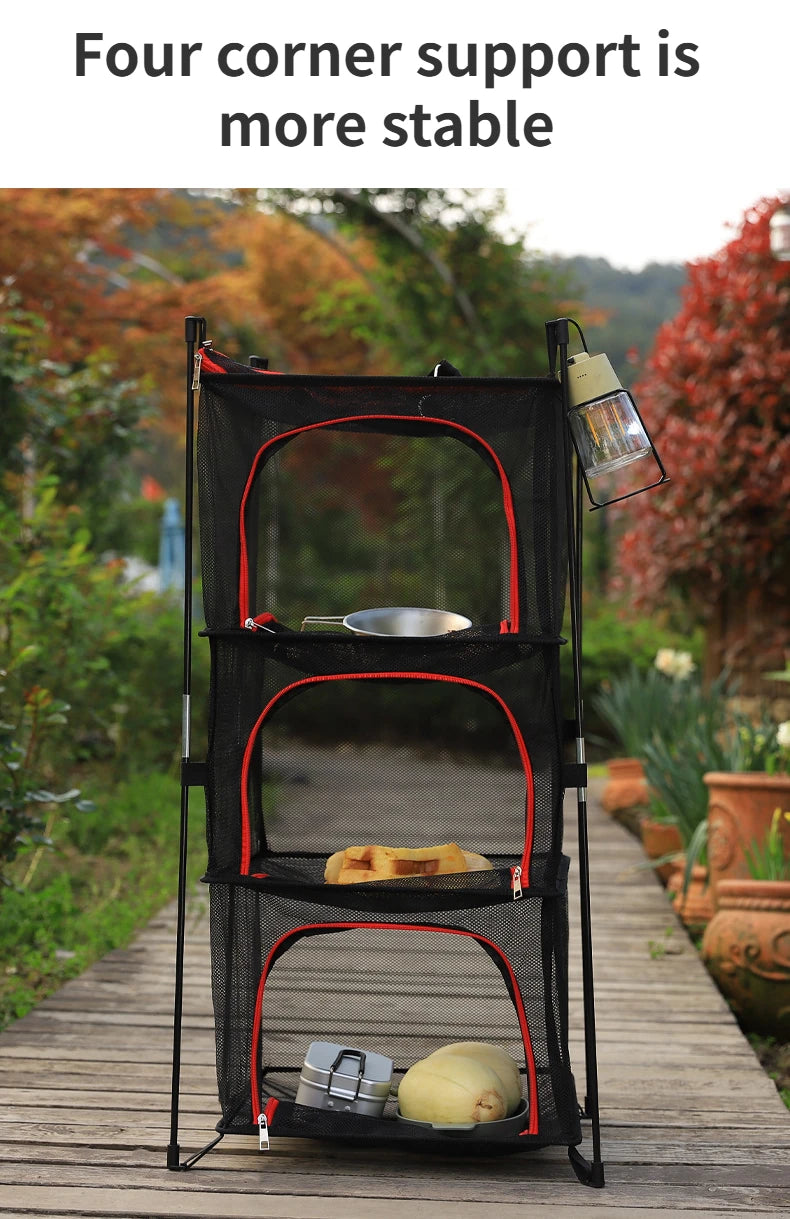 Emotional Camping Cooking Net Drying Machine Drying Net