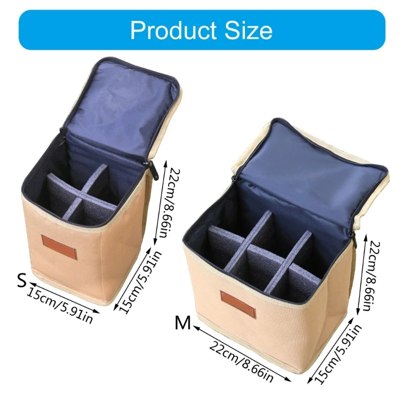 Camping Gas Tanks Storage Bag Fuels Cylinder Protective Case Camp Gas Can Carrying Bag For Outdoor Cooking Camping Picnics
