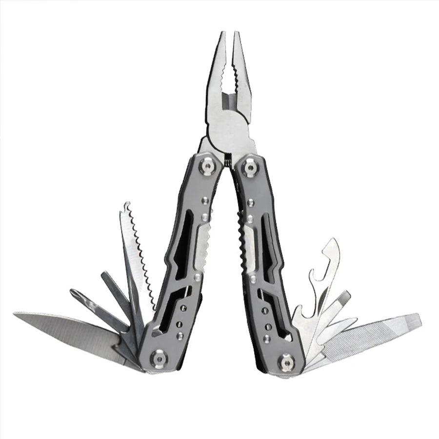 Outdoor Multitool Camping Portable Stainless Steel Folding Multifunction Tools Emergency survival Knife Pliers