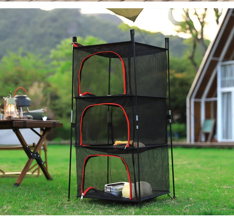 Emotional Camping Cooking Net Drying Machine Drying Net