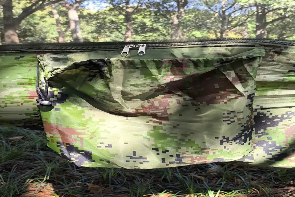 Camping hammock Super elastic fast opening hammock suitable for camping hammock outdoor furniture garden leisure hammock