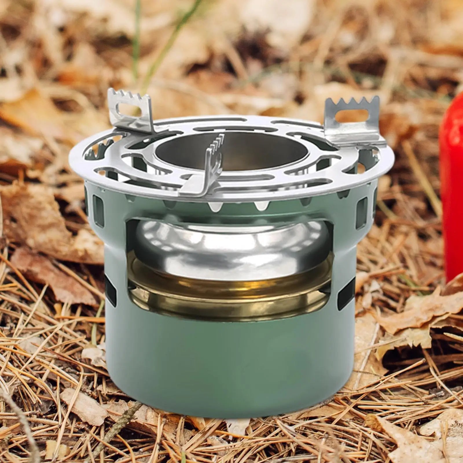 Ultralight Alcohol Camping Stove – Compact Portable Metal Burner for Hiking, Backpacking & Outdoor Cooking