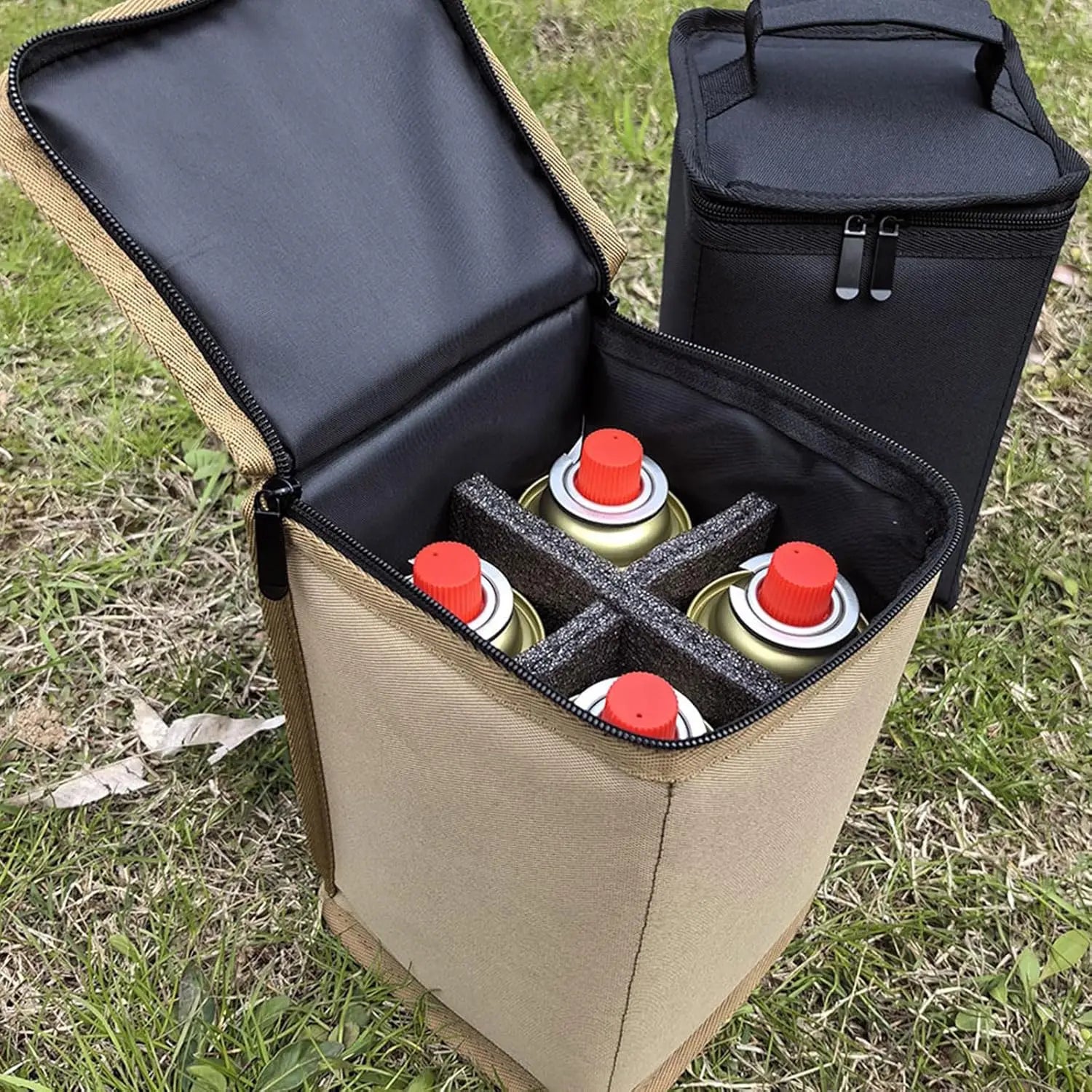 Camping Tanks Storage Bag Portable Fuels Cylinder Protective Case Camp Light Carrying Bag Camping Accessories