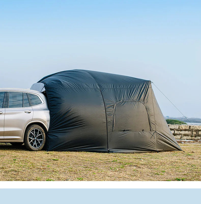 Universal SUV Camping Tent with Spacious Awning Waterproof Car Tent Easy Setup for Backpacking Traveling  Outdoors Car tail tent