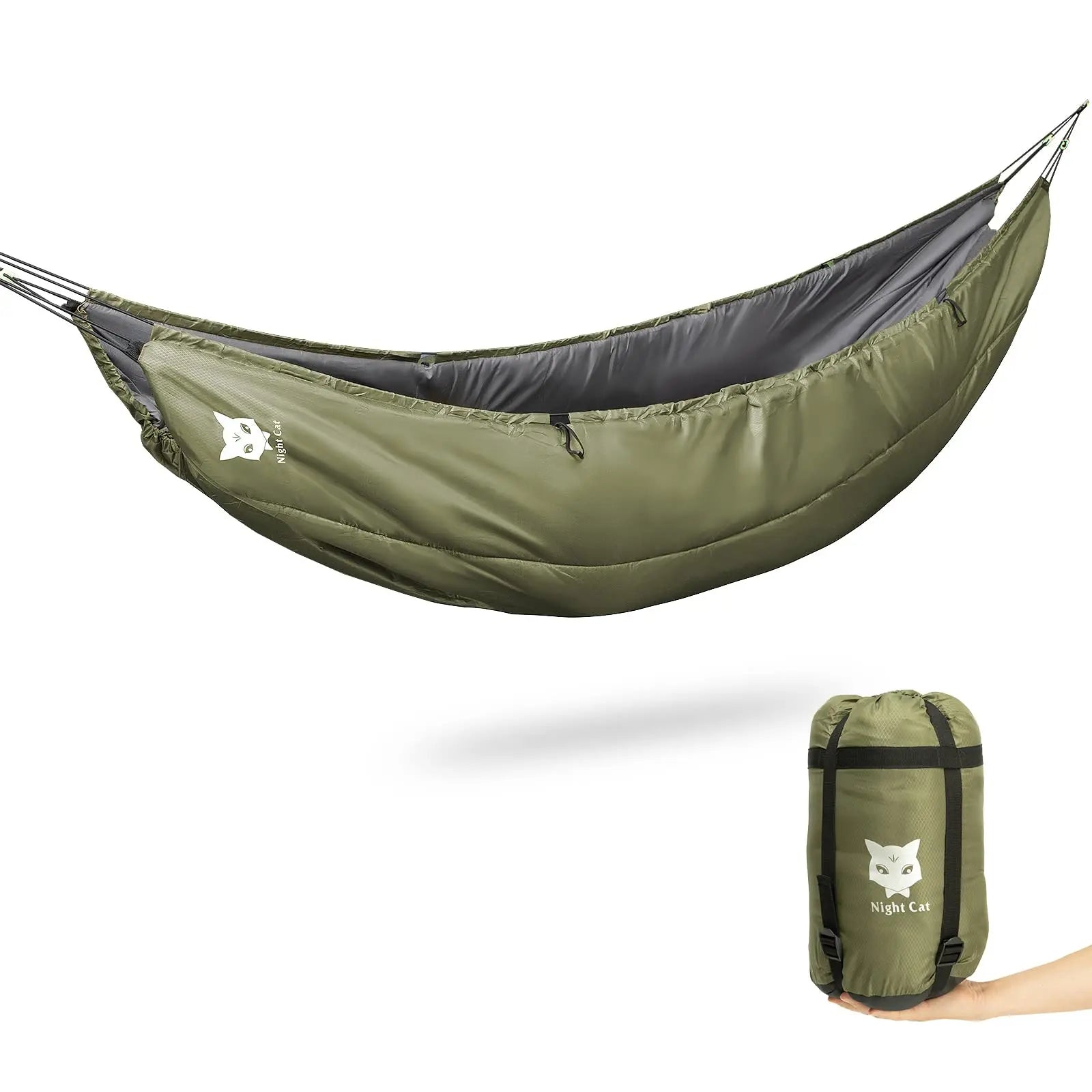 Outdoor Camping Hammock Underquilt Multifunctional Winter Sleeping Warm Under Quilt Blanket Cotton Hammock
