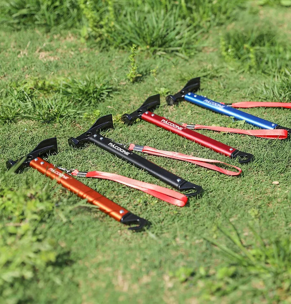 Outdoor Survival Tool Camping Multifunctional Hammer Pocket Multi Tools Aluminum Alloy Hook Life-saving Hammer New