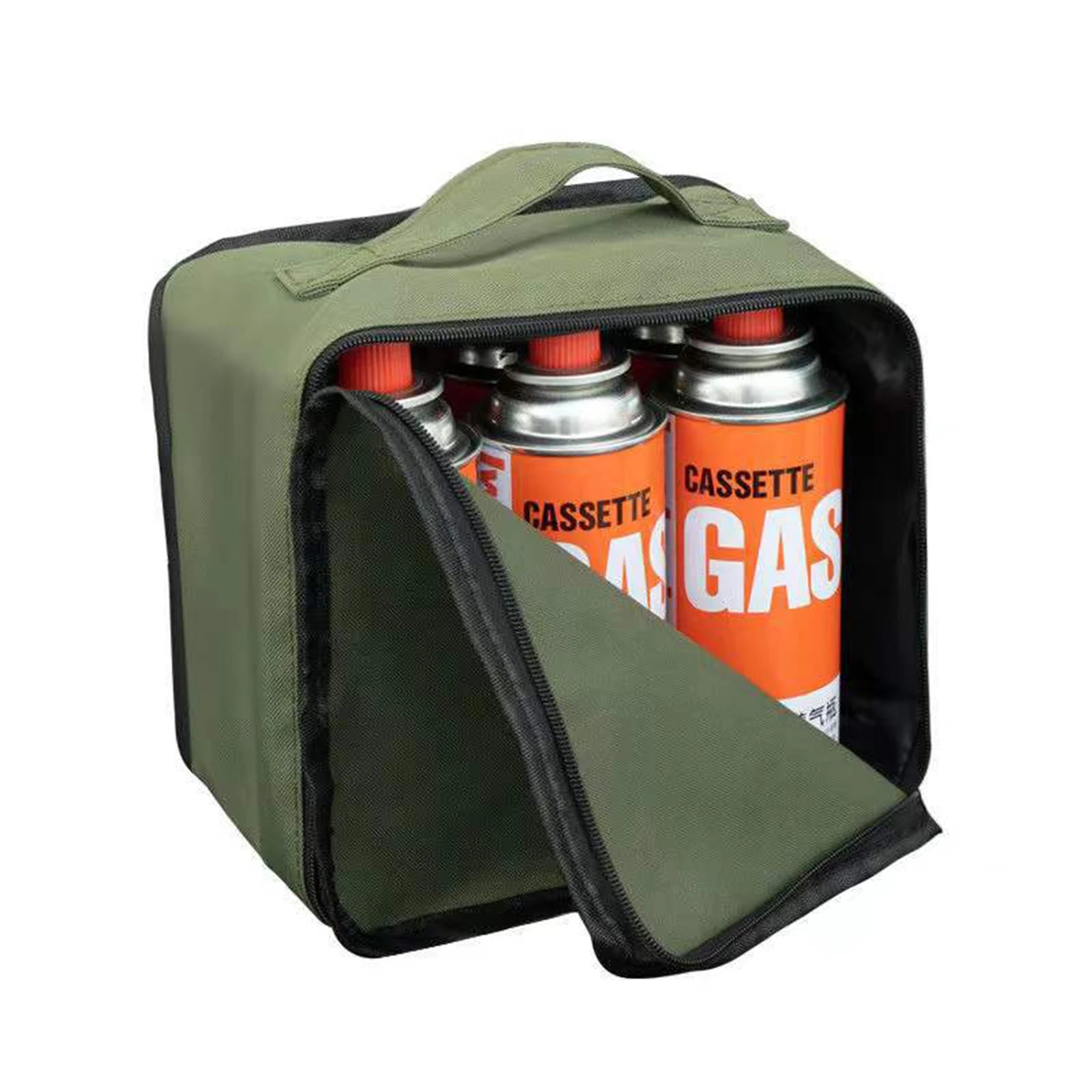 Outdoor Camping Gas Tank Storage Bag Camping Gas Canister Stove Bag Picnic Cookware Utensils Kit Bag For Travel Camping