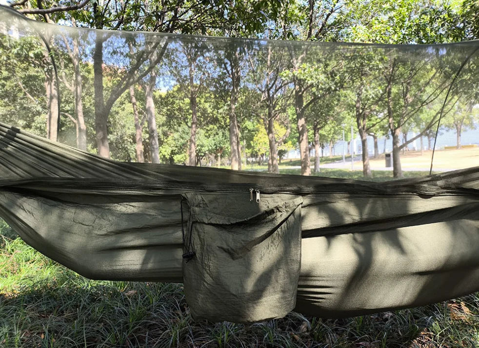 Camping hammock Super elastic fast opening hammock suitable for camping hammock outdoor furniture garden leisure hammock