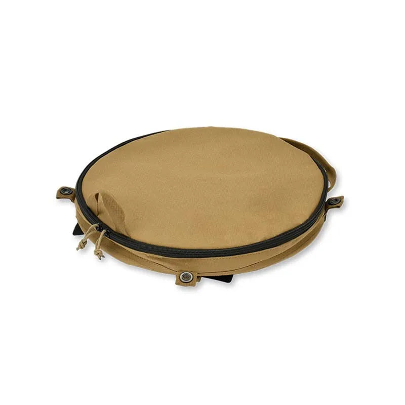 Outdoor Travel Camping Trash Can Foldable Storage Round Bucket Self-drive Camping Barbecue Clean Portable Car Trash Can