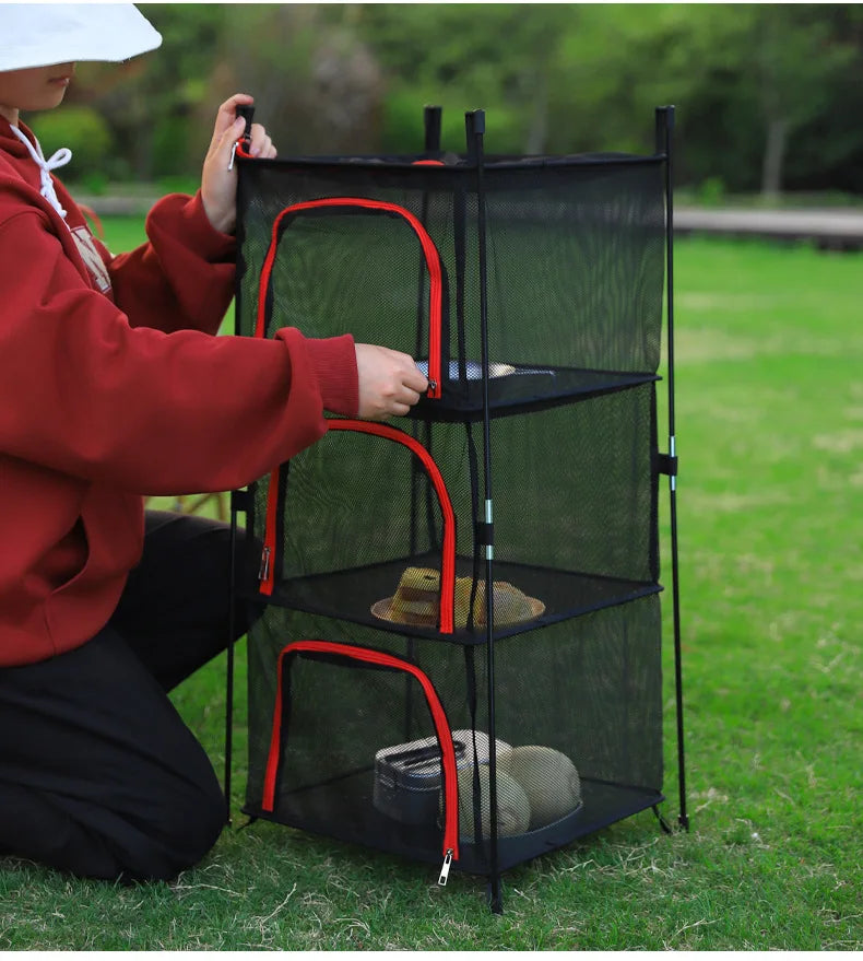 Emotional Camping Cooking Net Drying Machine Drying Net