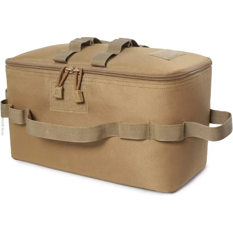 Camping picnic bag - outdoor storage bag - foldable multi-purpose tactical carry bag - picnic bag - large capacity shoulder bag