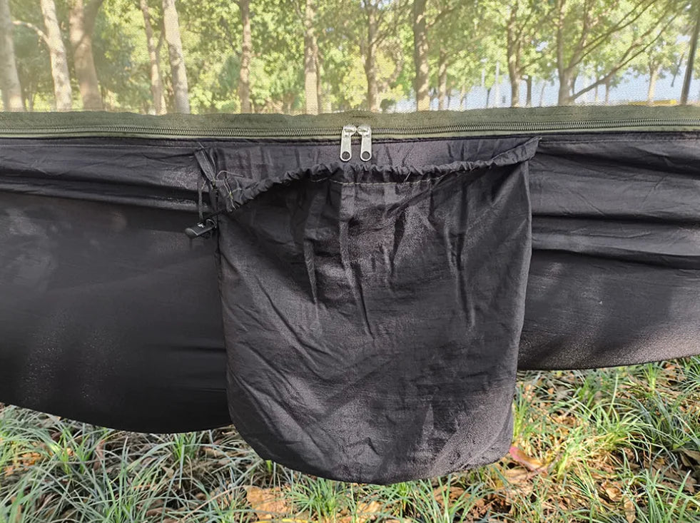 Camping hammock Super elastic fast opening hammock suitable for camping hammock outdoor furniture garden leisure hammock